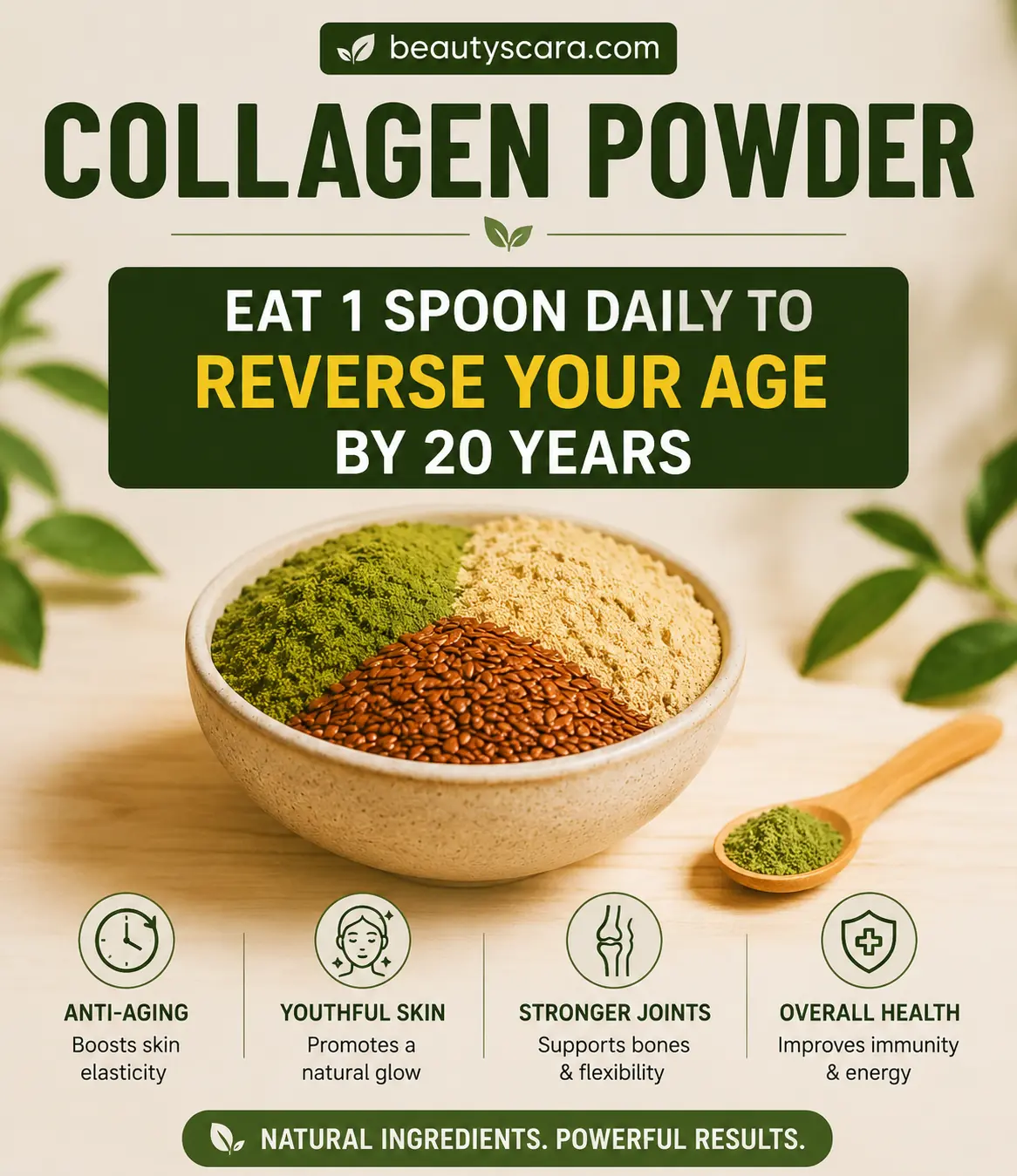 DIY Collagen Powder Recipe for Glowing Skin & Thick Hair