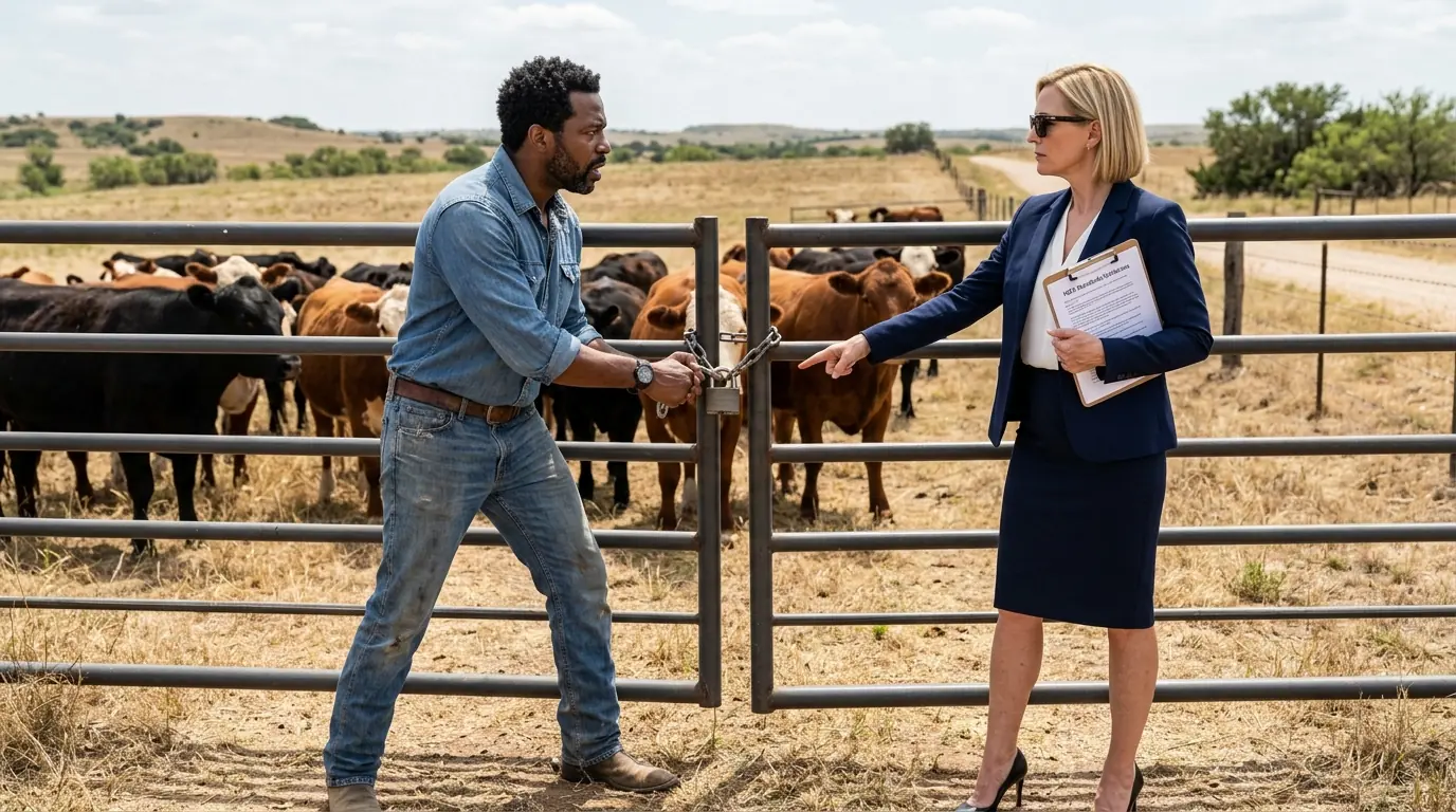 Racist HOA Karen Put a Fence Around Black Man’s Ranch — So He Bought the Property With Only Gate Key