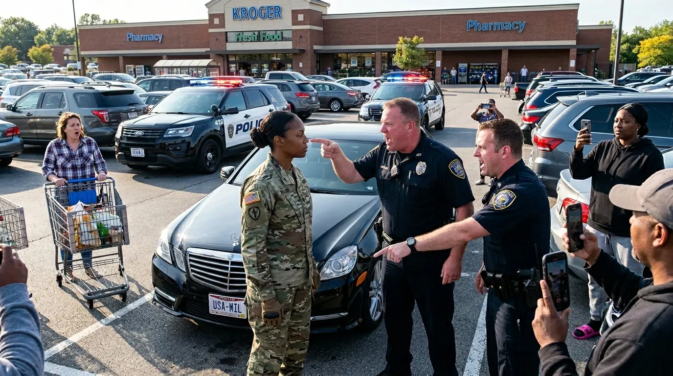 Cops Handcuffed a Black Woman in Uniform — One Call Ended Their Careers