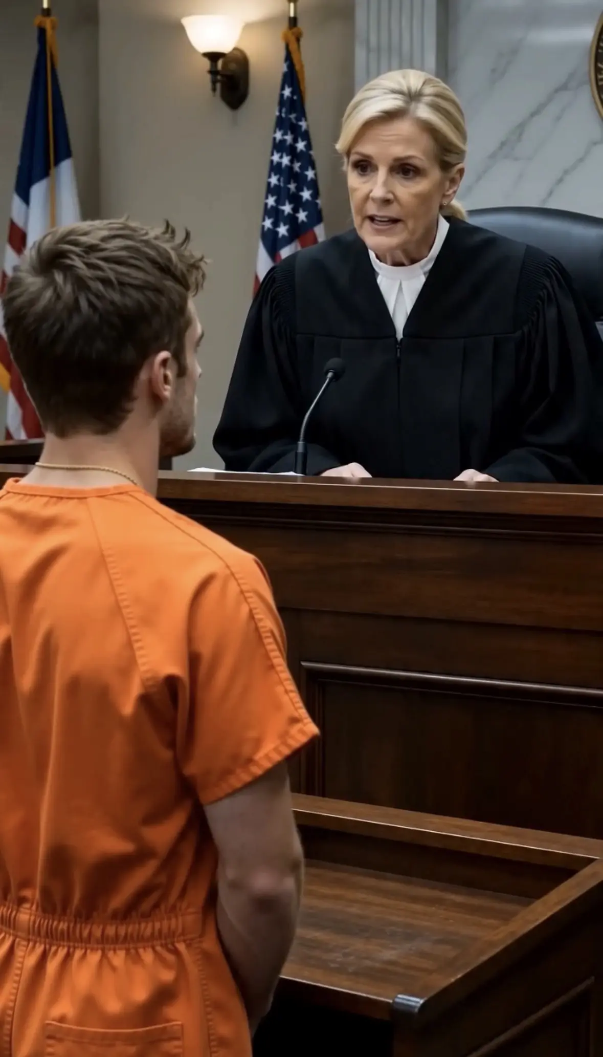 The judge was ready to sentence him… then he opened the locket his mother left him…