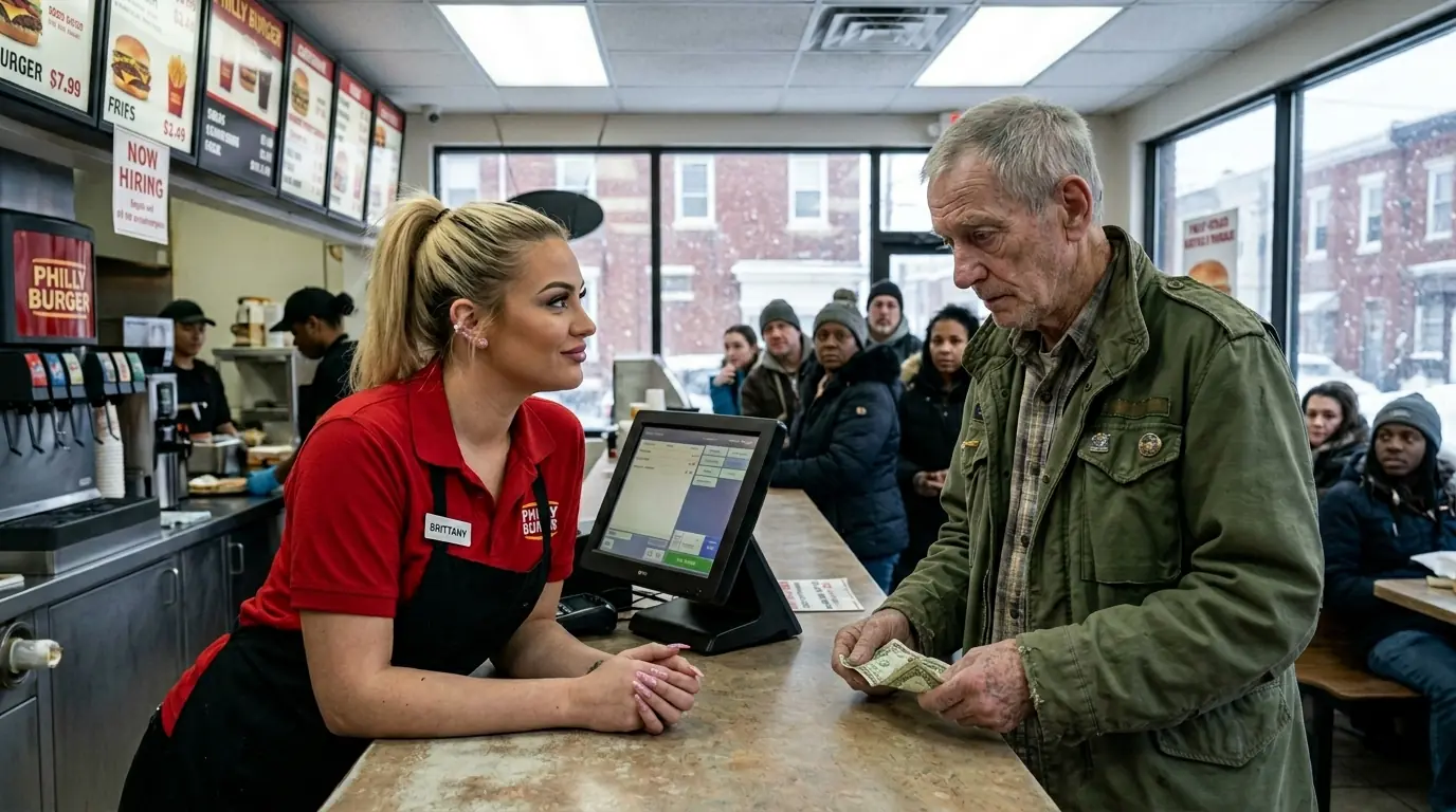 An Elderly Veteran Offered His Last Dollar — The Owner Performed A Kind Act