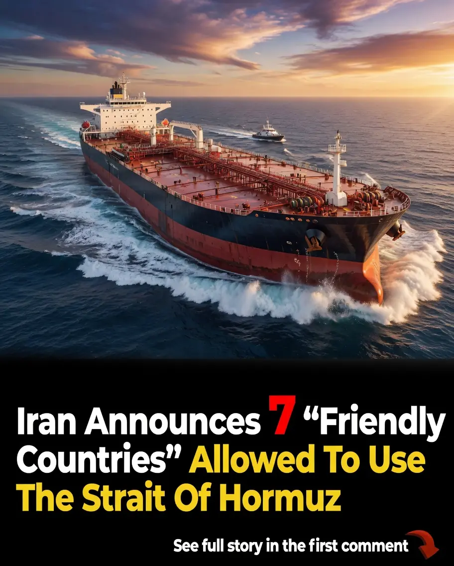 Iran Names 7 “Friendly” Nations Granted Safe Passage Through Strait of Hormuz