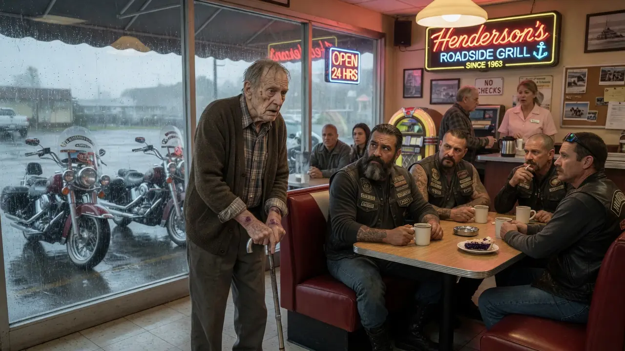Disabled Old Man Asks Hells Angels Biker for Help — 'My Caregiver Told Me to Stay Quiet'