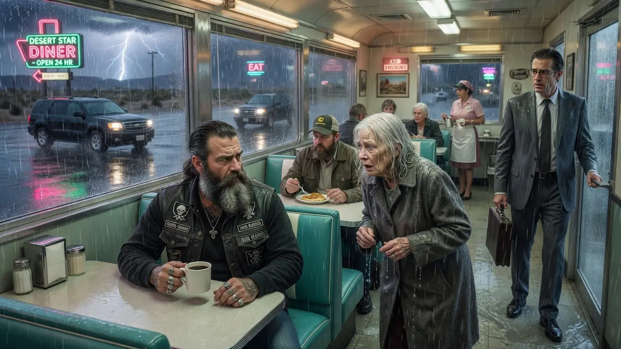 “Please Pretend You’re My Grandson,” Said Old Lady — Then A Man In Grey Suit Walked In