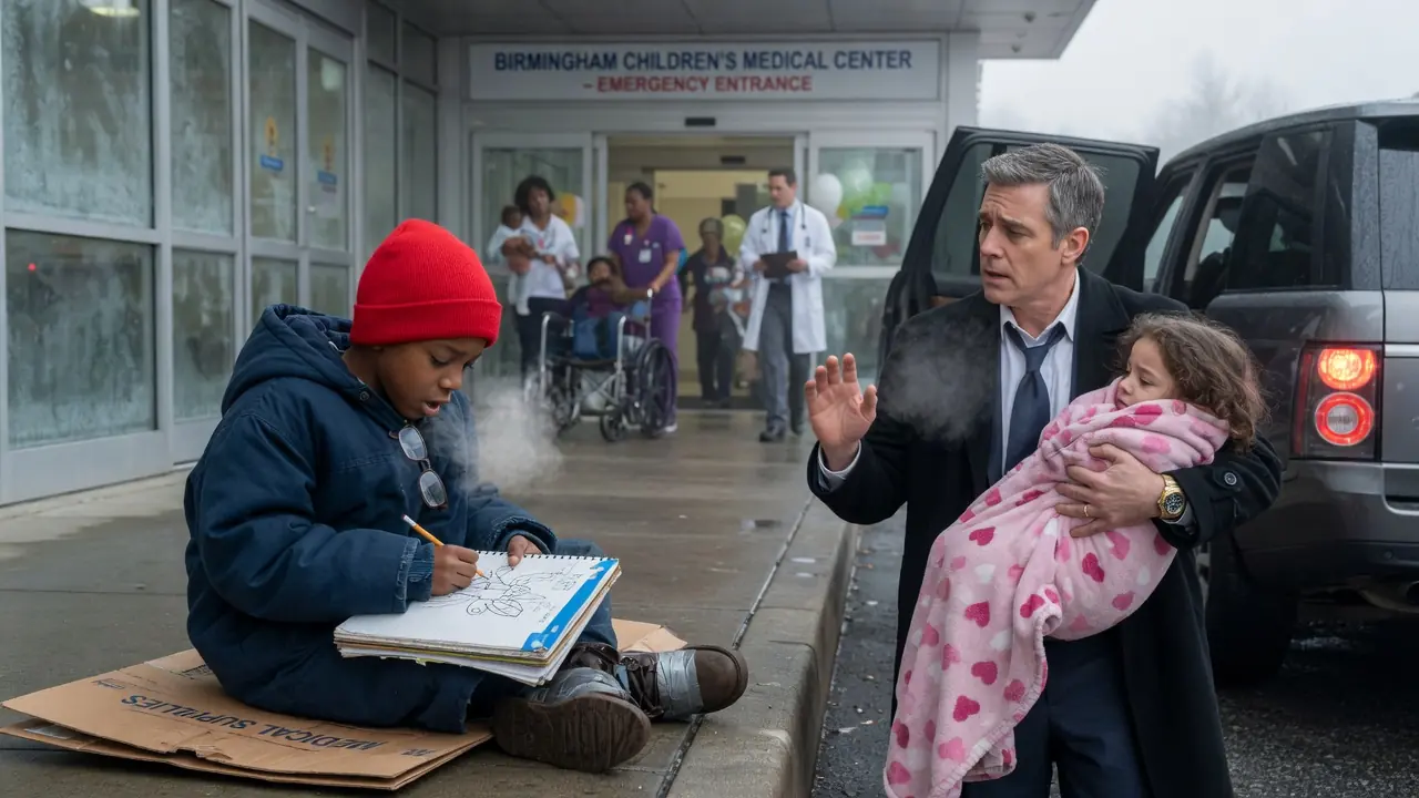 "Sir, I Can Make Your Daughter Walk Again", Said the Beggar Boy - The Millionaire Turned and FROZE!