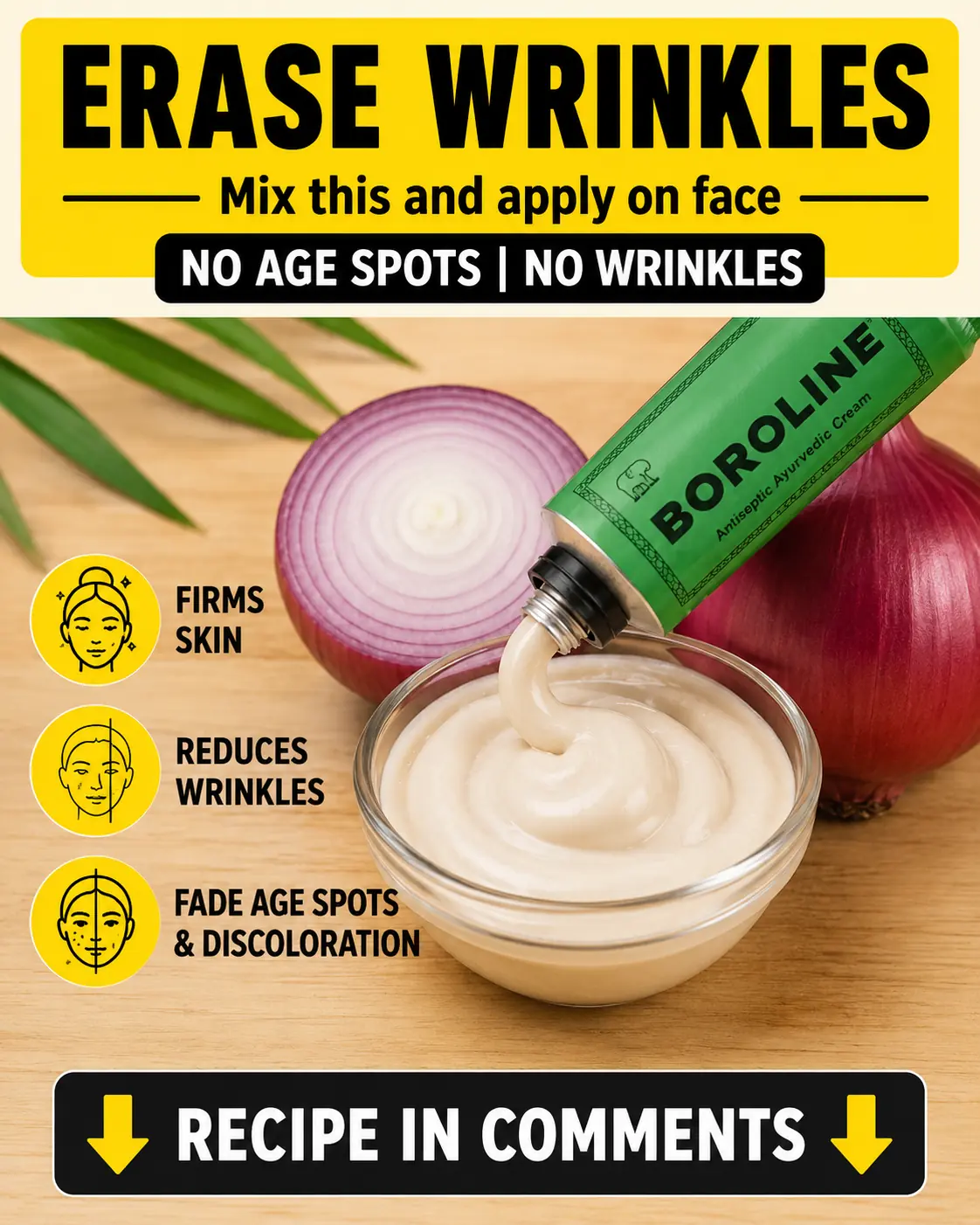 The DIY anti-ageing cream that is very effective to get rid of wrinkles and fine lines on your face