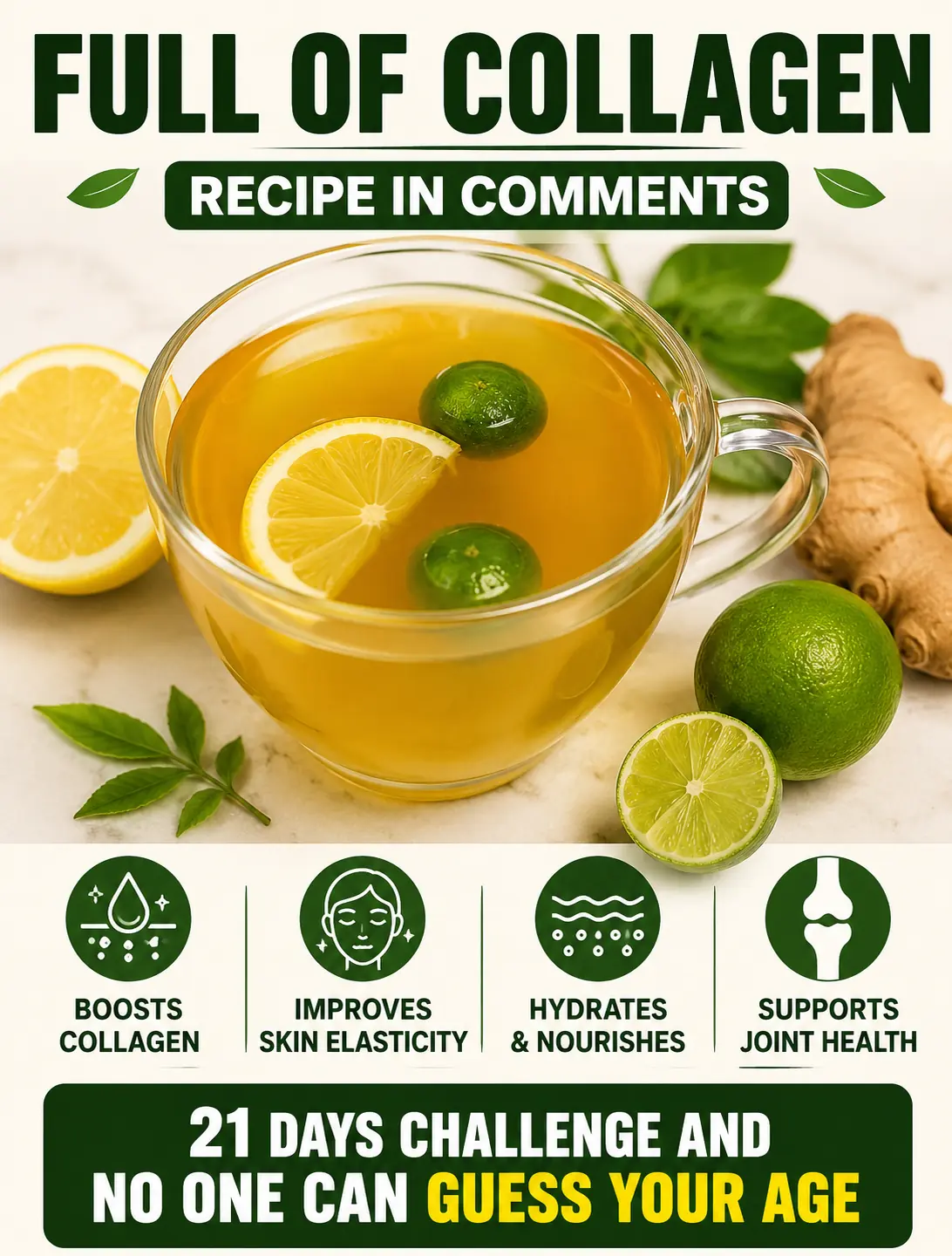 3 Best Collagen Drinks for Glowing, Wrinkle Free , Healthy Skin