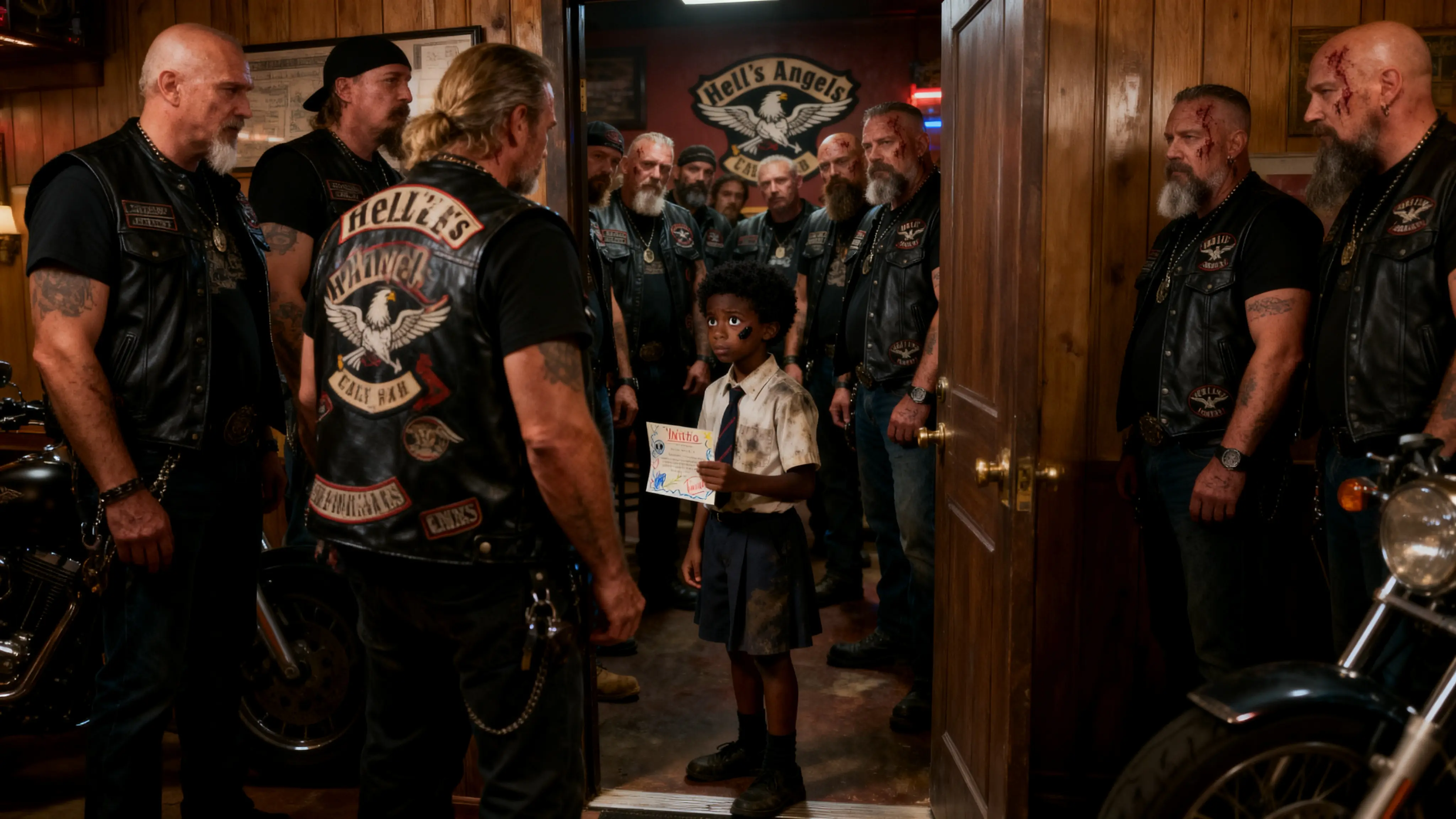 Little Boy Begged Bikers to Be His Dad for One Day — What Hells Angels Did Next Shocked Everyone