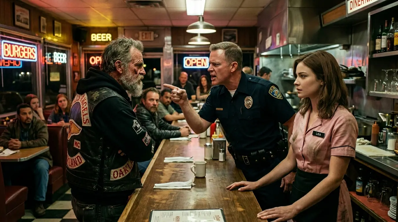 She Defended a Hell's Angel When Cops Harassed Him — The Next Day, 200 Bikers Showed Up at Her Diner