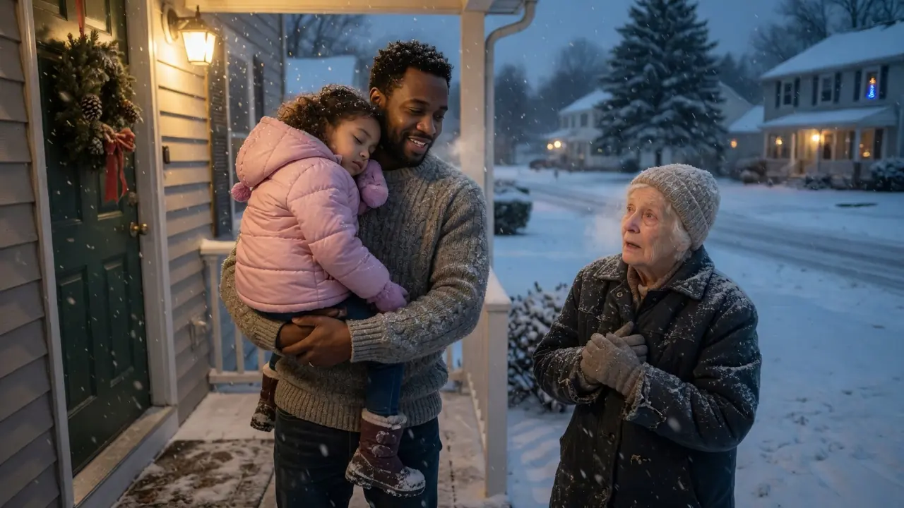 Lost Elderly Woman Strays to a Struggling Single Dad’s Door — Then He Let Her Stay At His House