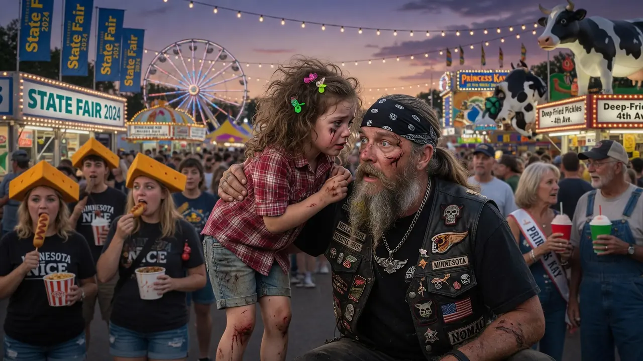 A HELLS ANGELS Helps Lost Girl Find Her Mom — Then They Make People Think Different