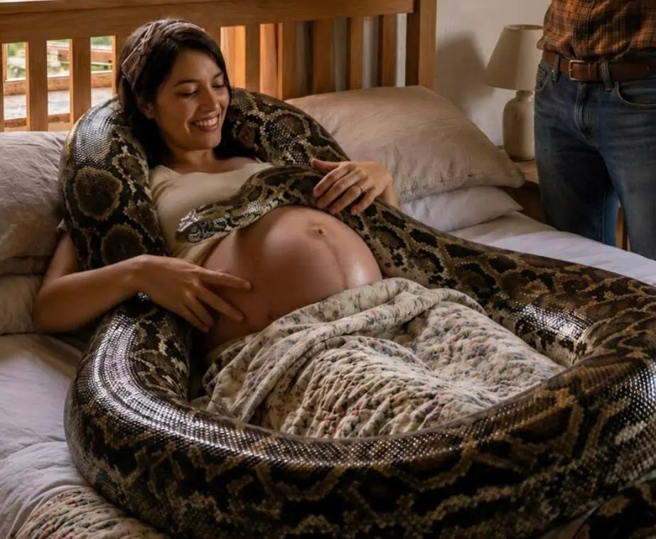 Every Night, a Pregnant Woman Slept with Her Giant Pet Snake Wrapped Around Her Belly—But During a Routine Checkup, the Doctor Saw Something on the Ultrasound That Left Him Horrified