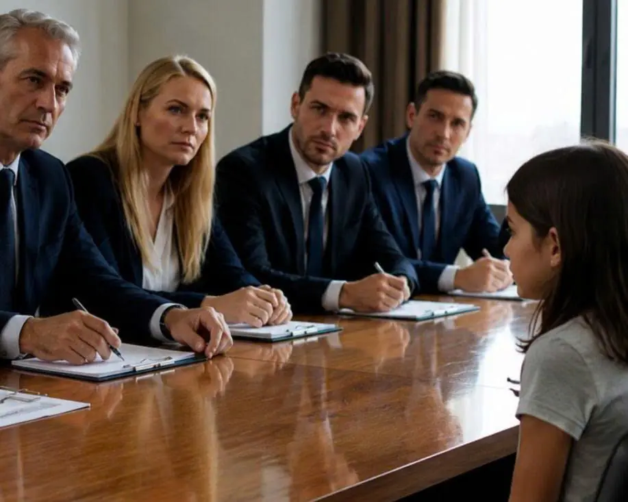 A 12-year-old girl came to a job interview at a large international company and confidently claimed that she spoke seven languages; the owner of the company simply laughed in her face… until the girl did something that left the entire office frozen in s