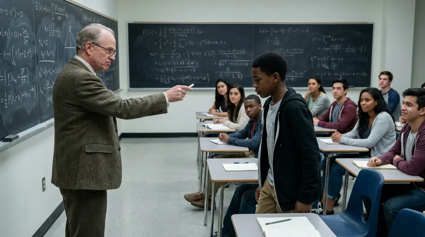 Math Professor Wrote Wrong Equation to Test a Student — Then He Realized He Was Wrong