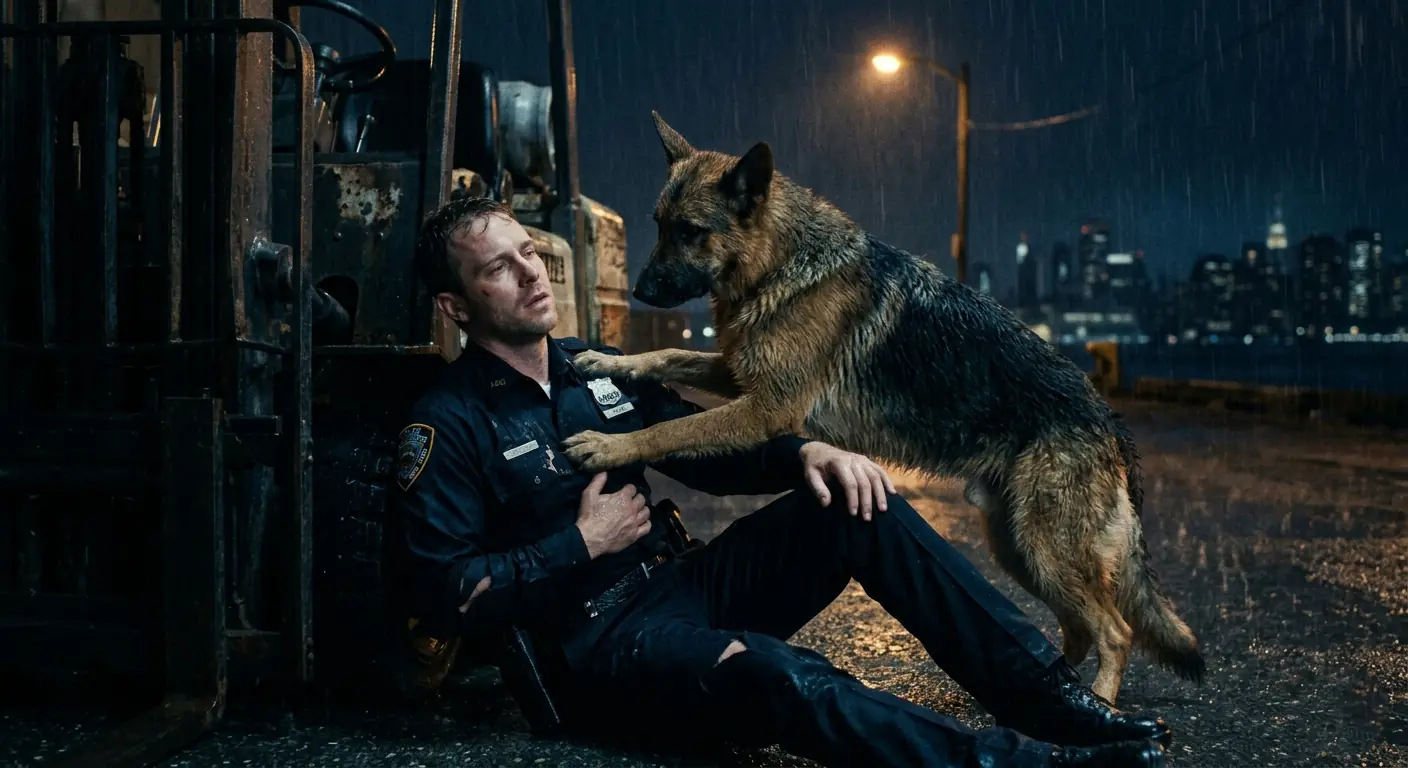 His service dog refused to let him go—what the dog did next saved his life.