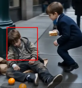 PART 2: Snow whipped violently across Platform 7 as two tiny girls in matching pink winter coats suddenly stopped beside a homeless woman sitting barefoot against a cold concrete pillar.