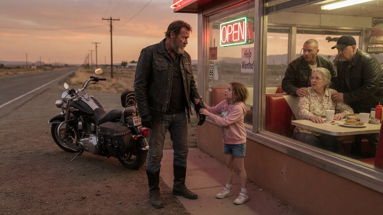 Little Girl Tugged a Biker's Jacket: "Please Help My Grandma"  — Then He Found A Hidden Secret