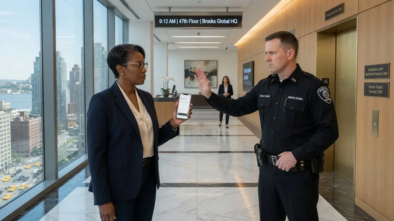CEO Was Stopped at Executive Floor — 5 Minutes Later, She Revoked Every Access Card