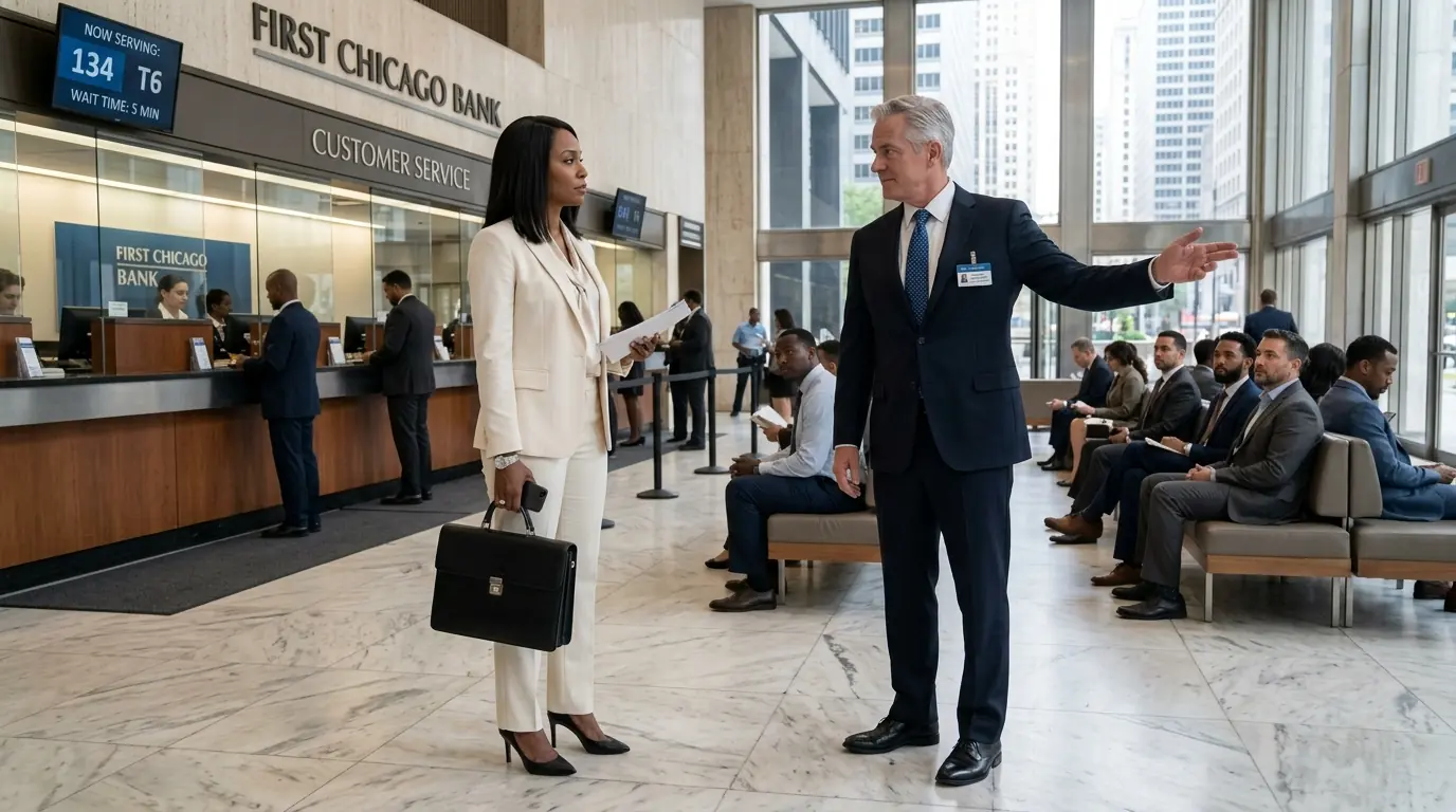 A CEO Denied Service at Bank — 10 Minutes Later, She Fires the Entire Branch Team