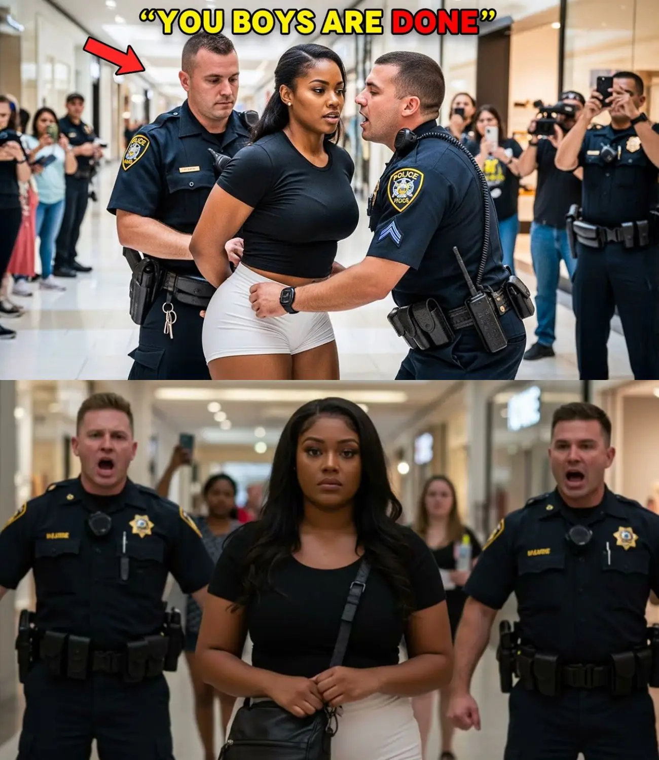 Cops Arrest Black Woman For “Shoplifting”—Unaware She Is An Off-Duty Police Captain