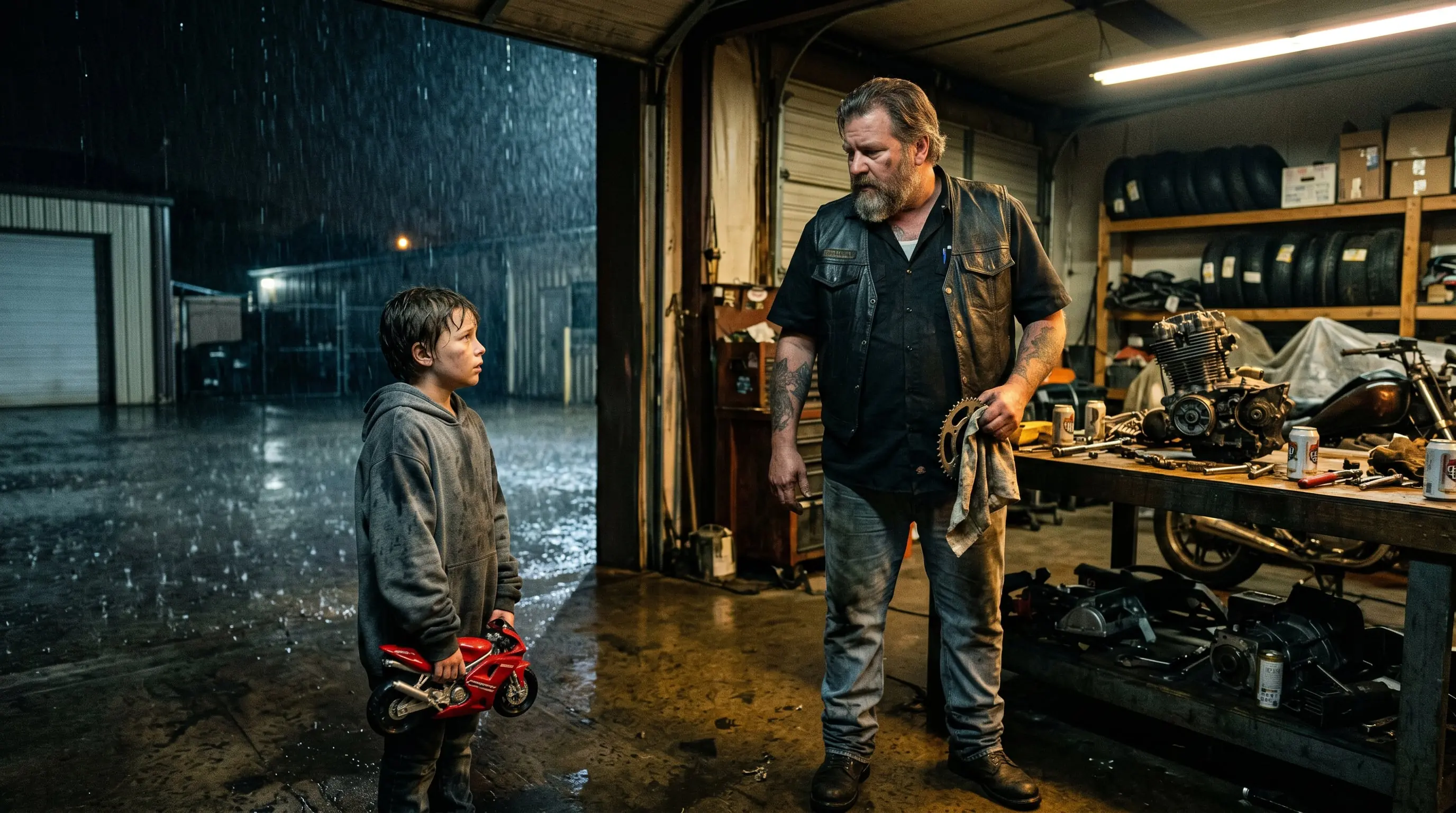 A 7-Year-Old Knocked on a Hells Angel's Garage at Midnight — Then He Listened To Him