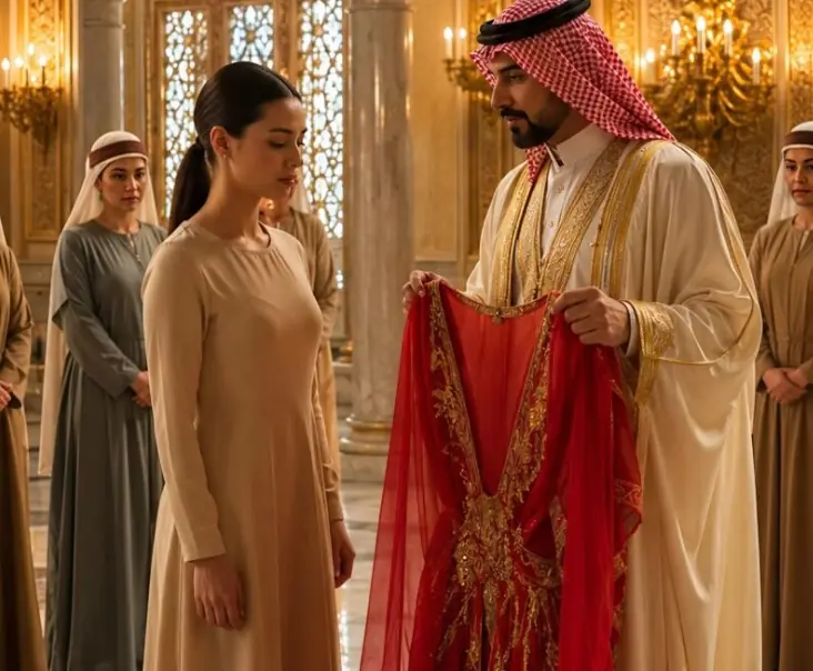 “She wore that dress to tonight’s party with my business partners, and I’ll make you my wife”