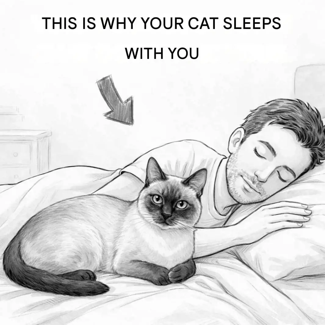 Why Your Cat Sleeps With You Every Night