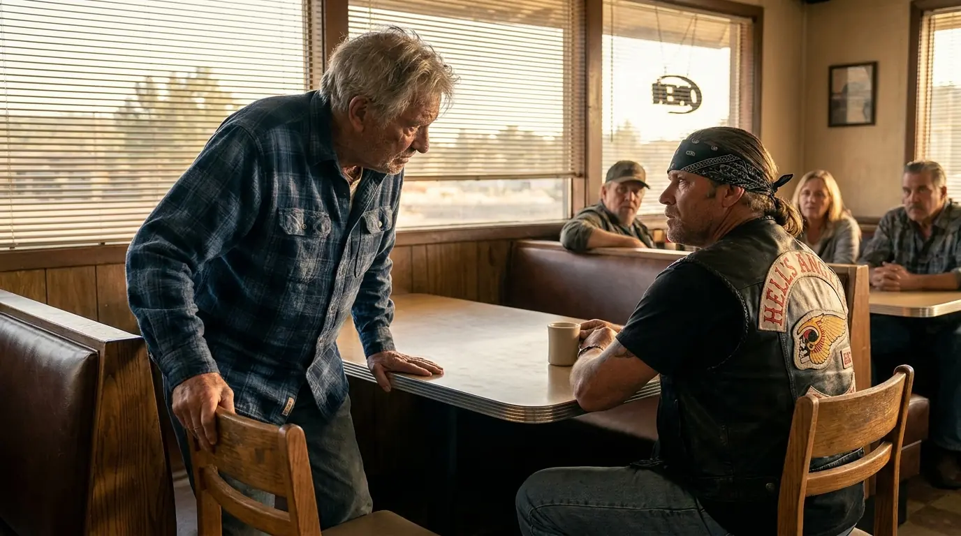 “Can I Sit With You?” a Limping Old Man Asked a Hells Angels Biker — Then He Found Out The Reason