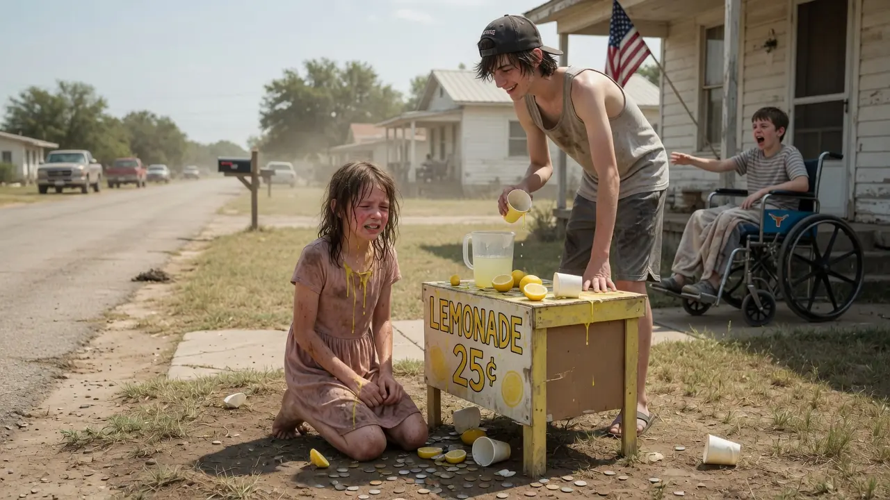 They Ignored Her Lemonade — Then One Biker Noticed Her