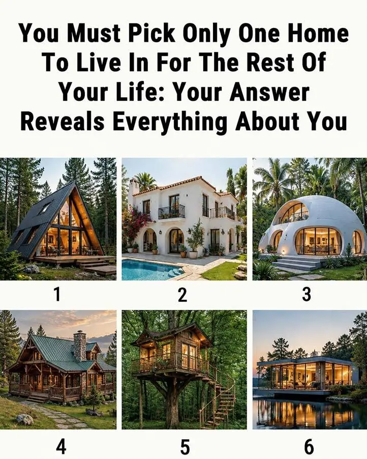 The Home You Pick Will Reveal Your Truest Trait