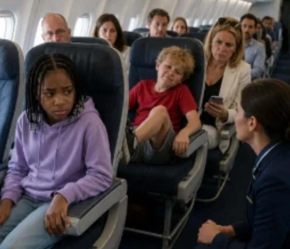 The Girl in Seat 14A Stayed Silent. Then the Air Marshal Revealed Who She Really Was.