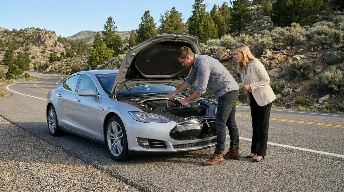 Single Dad Stops to Fix Millionaire CEO's Car — Then Discovered He Knew Her