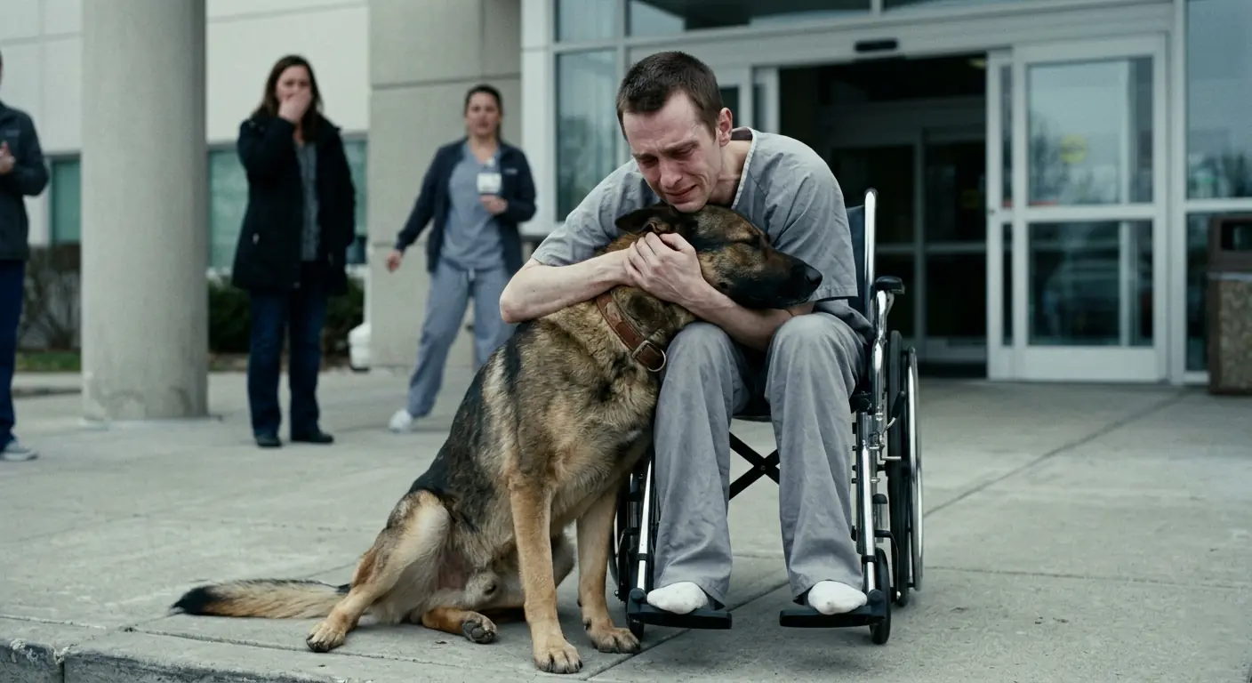 The Dog Waited Outside the Hospital for Six Months. Here’s Why.