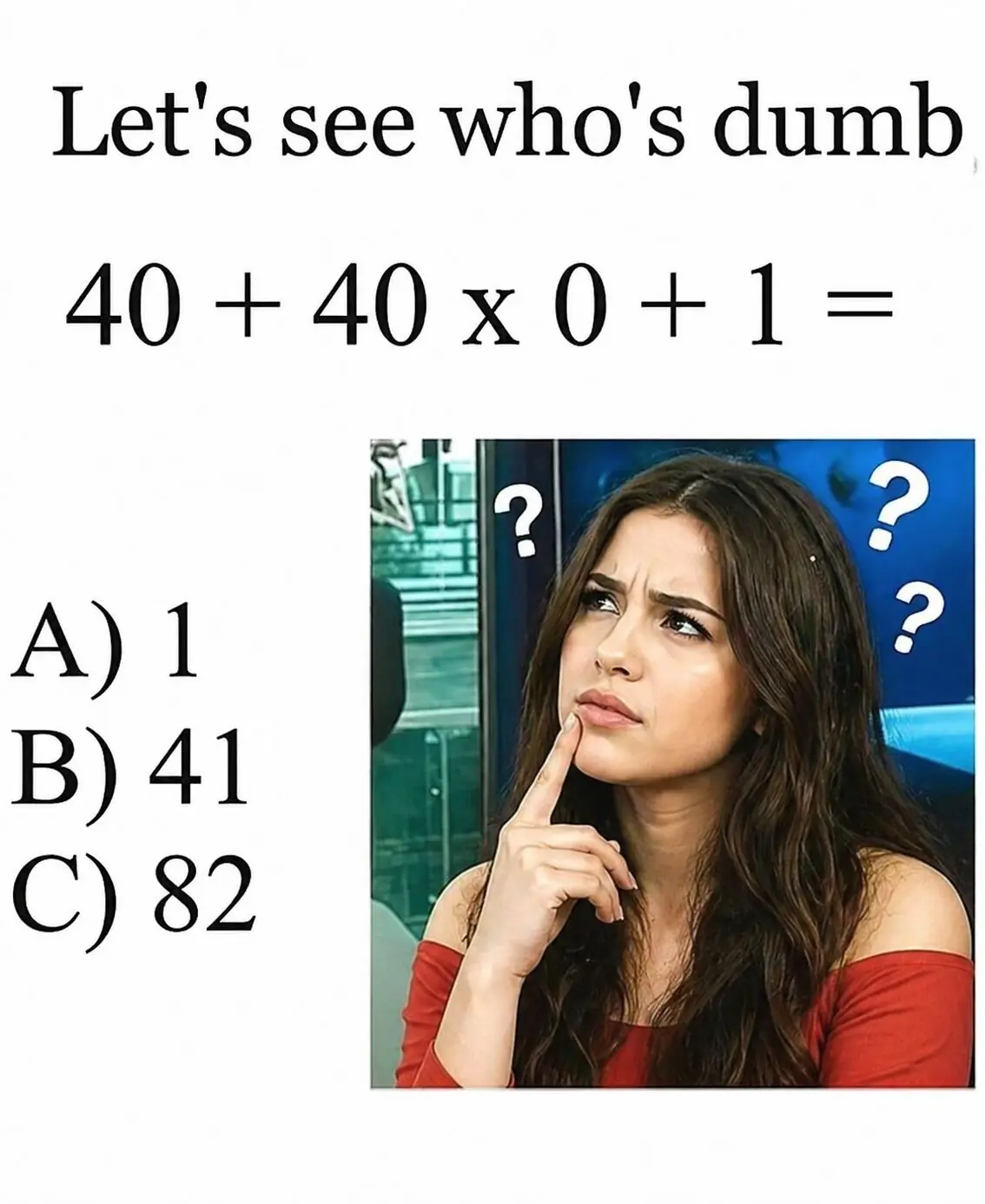 Youâre smart enough to solve thiss tricky math riddle