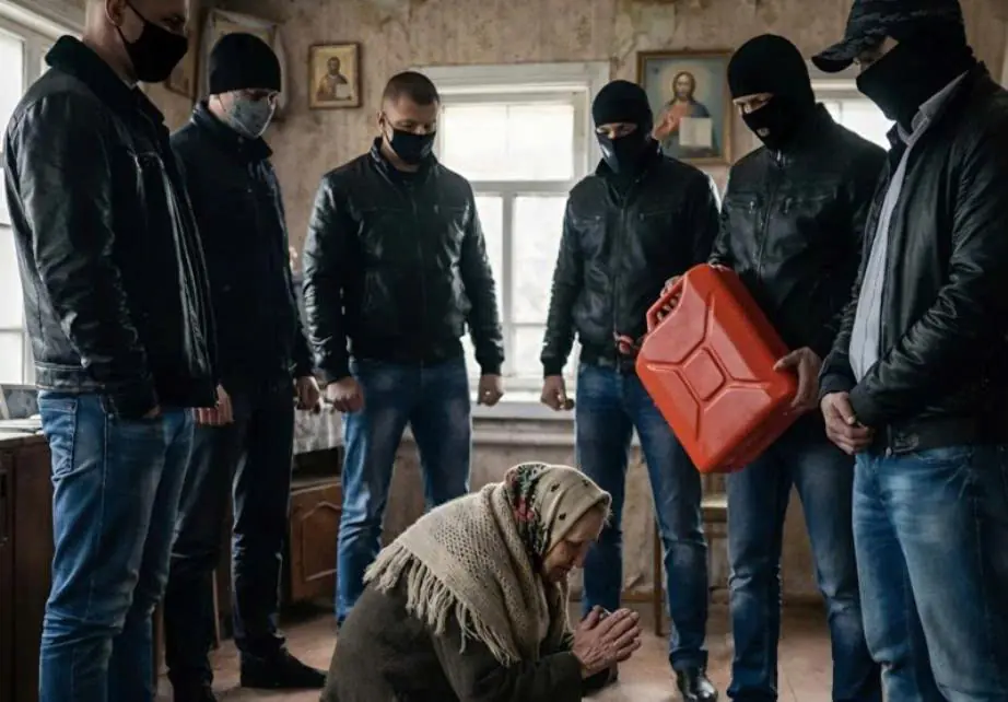 The bandits wanted to take over the house of an old, lonely woman and even threatened to burn it down with her inside. But when help came to the grandmother from the one they least expected to see, the bandits were seized by real terror