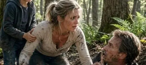 A single mother and her young son were just taking a quiet walk through Pine Hollow Trail when something in the forest made the boy stop dead in his tracks… and what they uncovered moments later changed three lives forever.