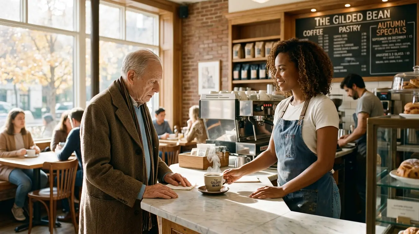 She Paid for His Coffee — Not Knowing He Was Looking for an Heir
