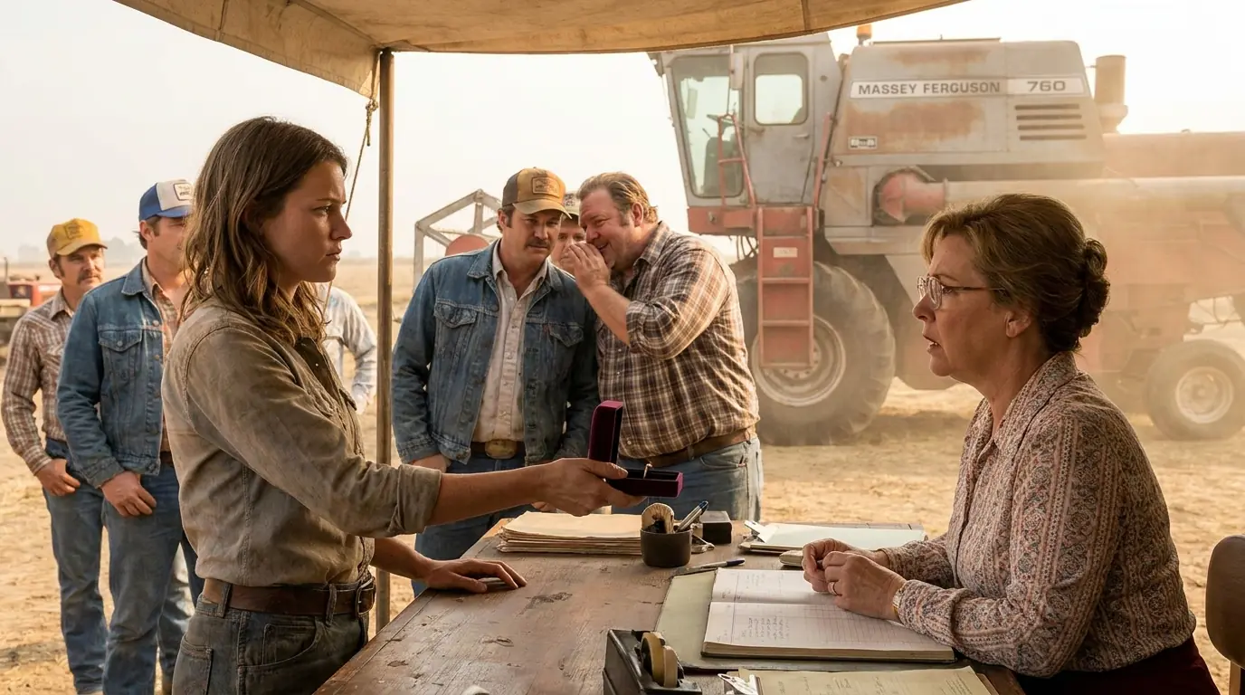 She Traded Her Wedding Ring for a Broken Combine — Then They All Laughed At Her