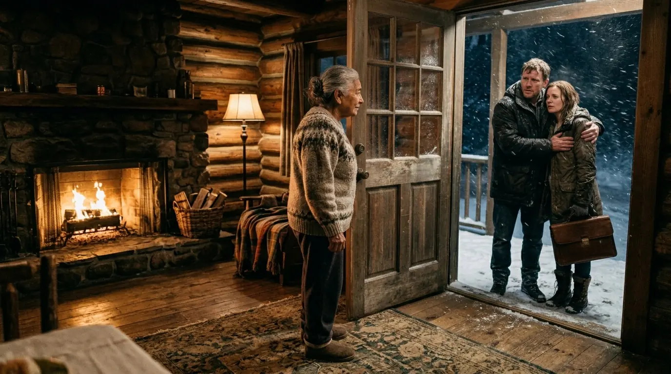 An Elderly Woman Sheltered A Couple From The Blizzard — Then Their Gratitude Led To Something