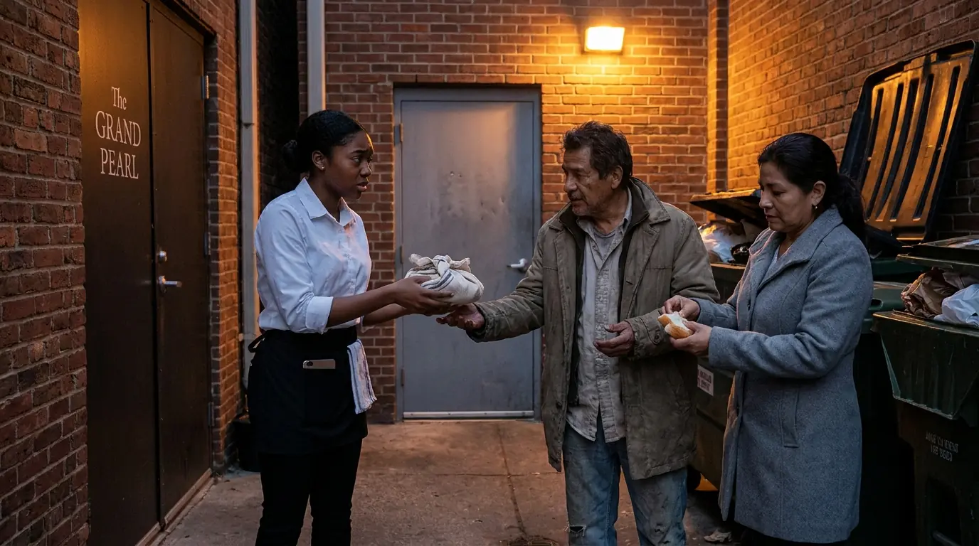 A Waitress Paid For Homeless Man in Restaurant — Then She Was Caught By The Manager