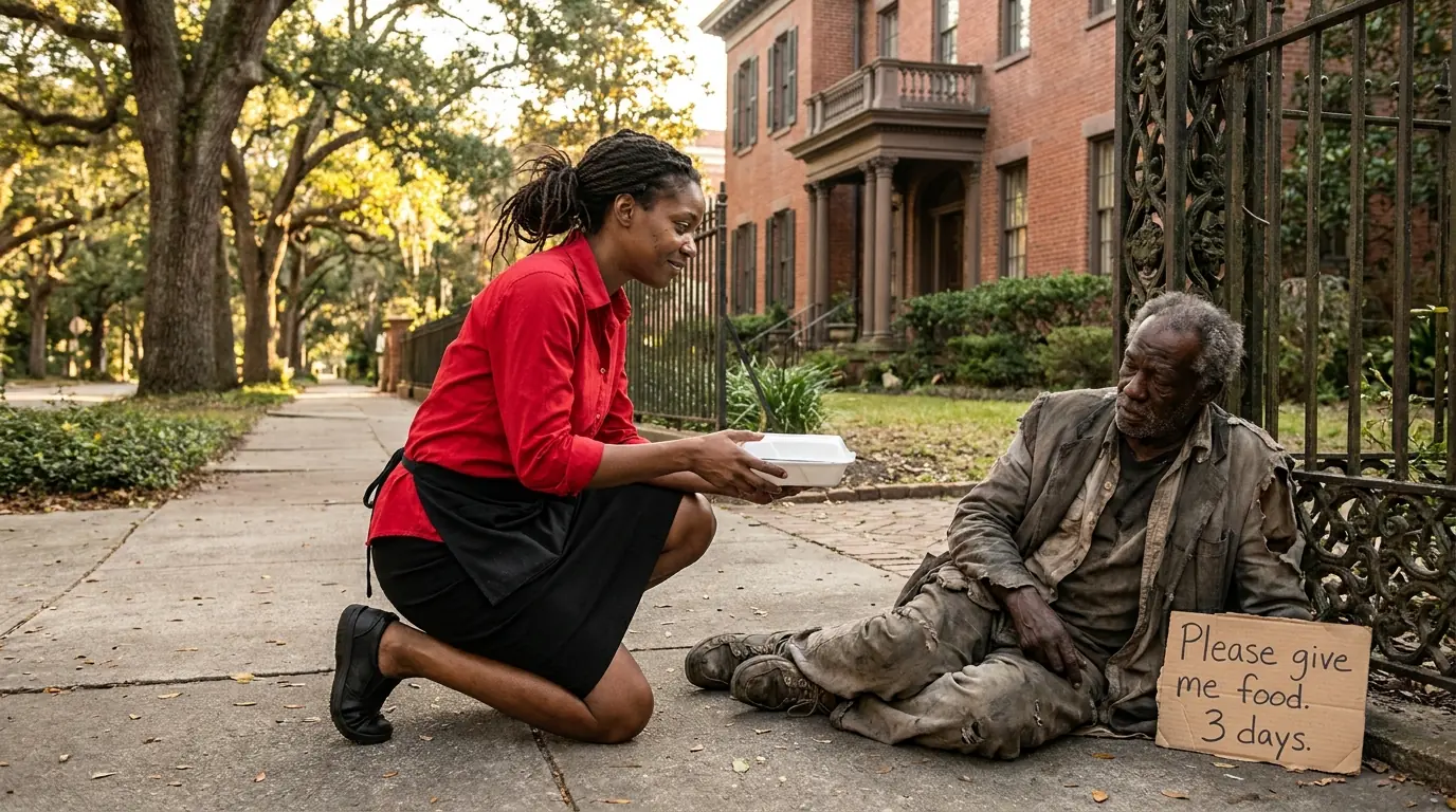 Poor Waitress Fed A Homeless Man Every Sing Day — Then He Revealed His Identity