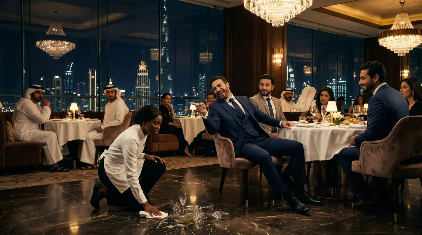 A PRINCE MOCKED A BLACK WAITRESS IN ARABIC — THEN SHE ANSWERED HIM FLUENTLY
