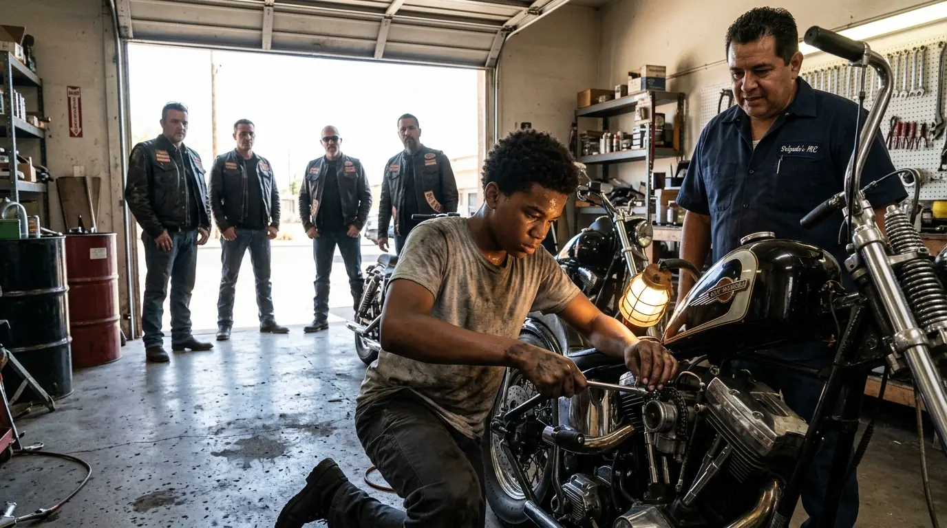 Teen Mechanic Fixed a Hells Angel’s Motorcycle — Hours Later, He Was Fired Without Warning