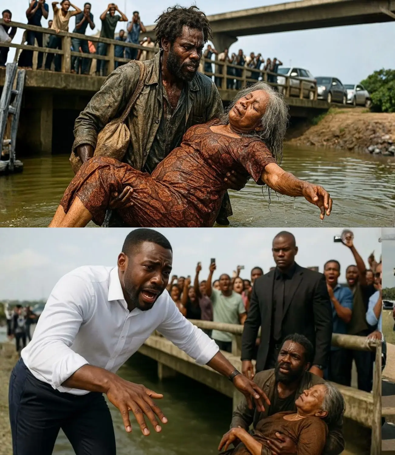 He Sacrificed His Life To Help Rescue An Old Woman, Moments Later A Billionaire Pulled Up And This..