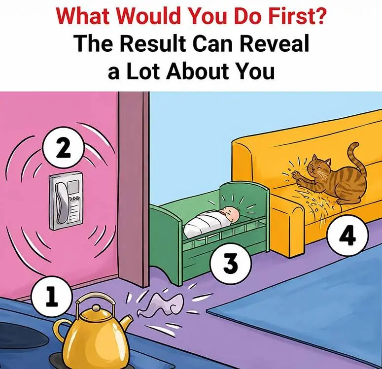 What Would You Do First? The Result Can Reveal a Lot About You
