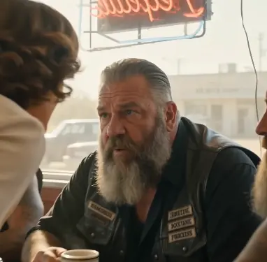 🎬 PART 2: «The Bikers Didn’t Have to Pretend»