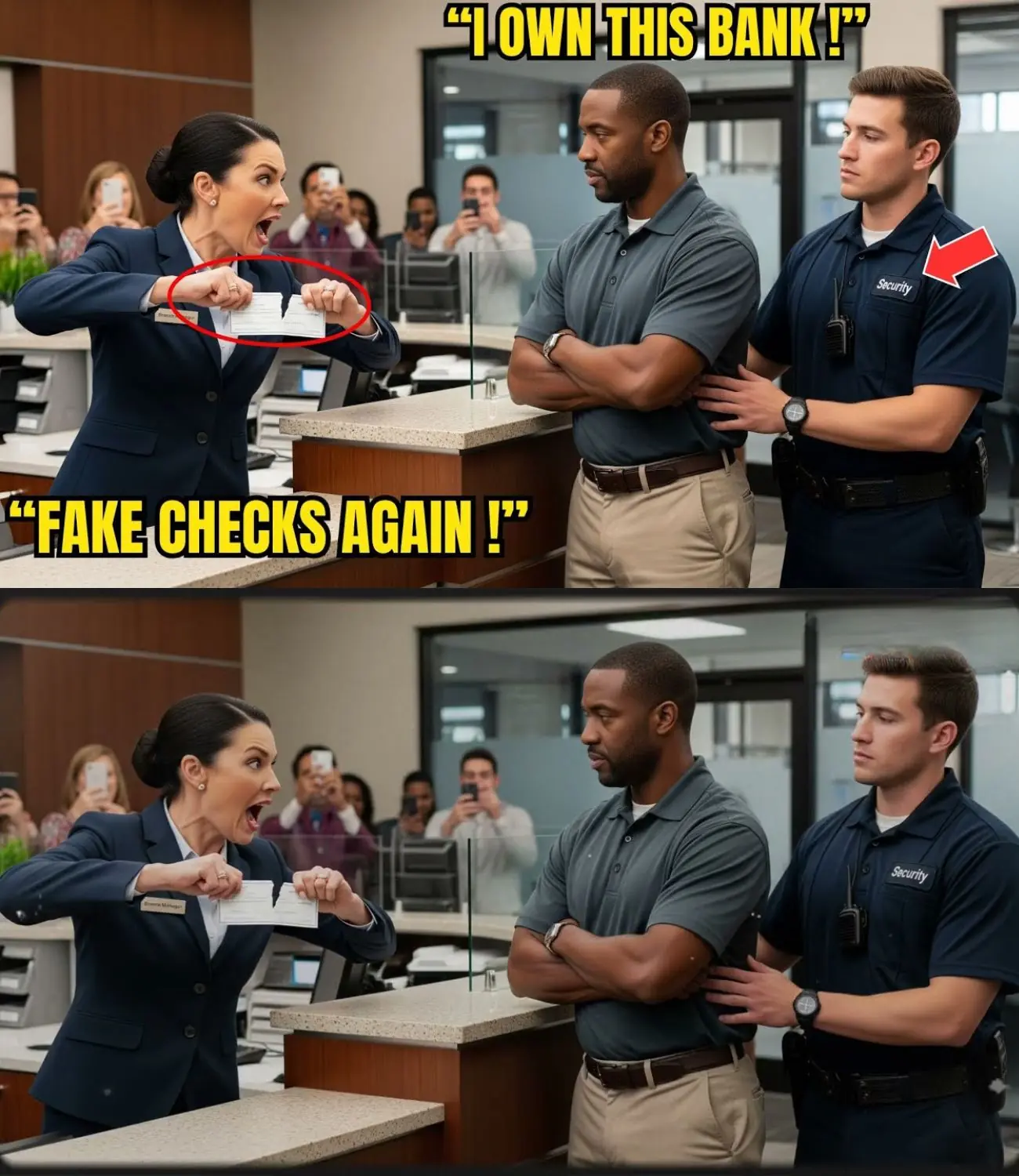 Bank Manager Tore Up a Black Man’s $10M Check — Then Her Boss Said “Sir”