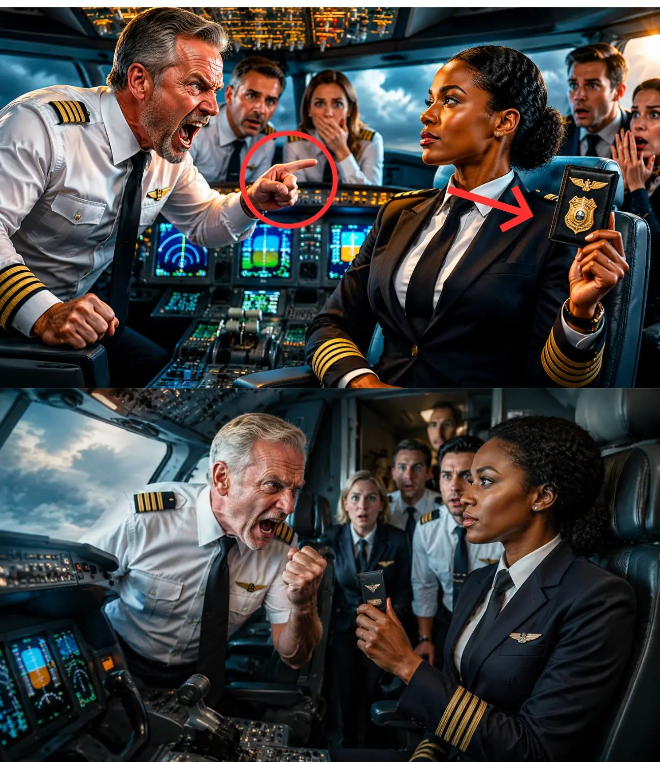 By refusing to fly with a Black colleague, the pilot immediately caused the entire flight crew to lose their jobs!