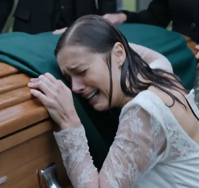 Part 2: The cemetery stopped feeling like a funeral the moment the old woman took the paper from the bride’s hand.