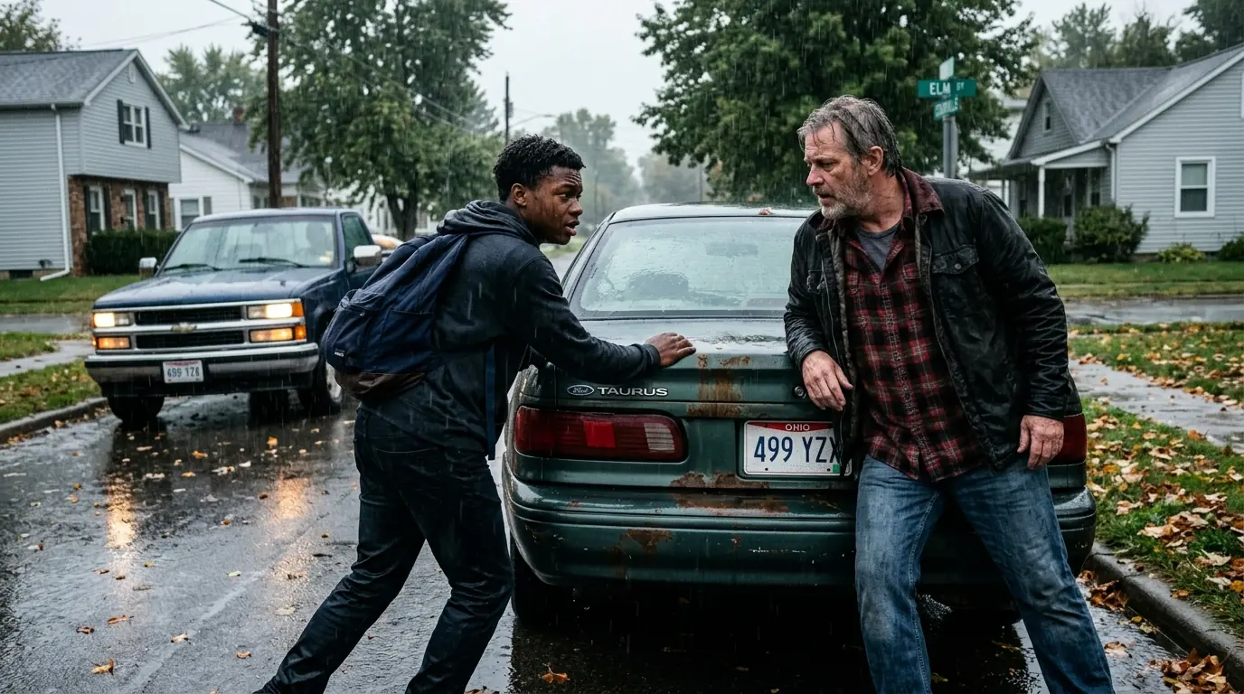 A Boy Helped a Stranger Push His Broken Car — He Missed the Scholarship Interview That Could Change His Life